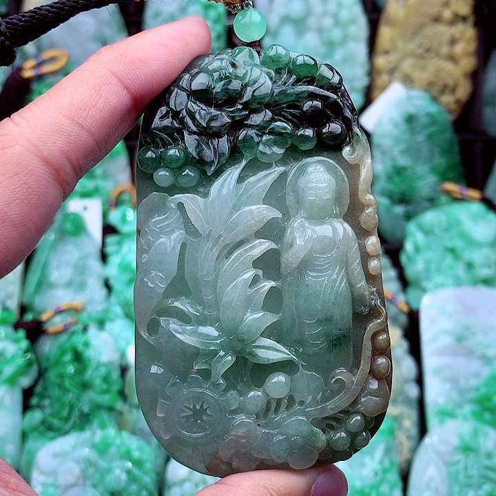 翡翠吊坠(不含链)未镶嵌