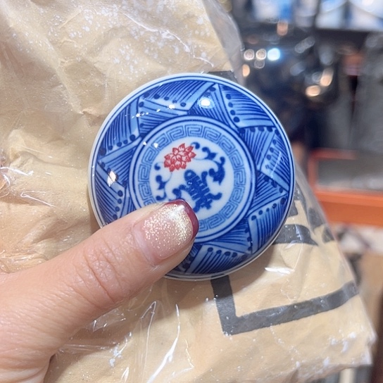 陶瓷一**天中古工艺品摆件