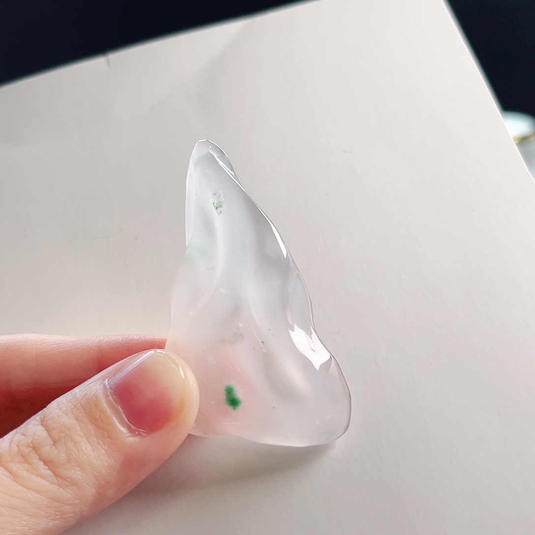 石英质玉未镶嵌吊坠(不含链)