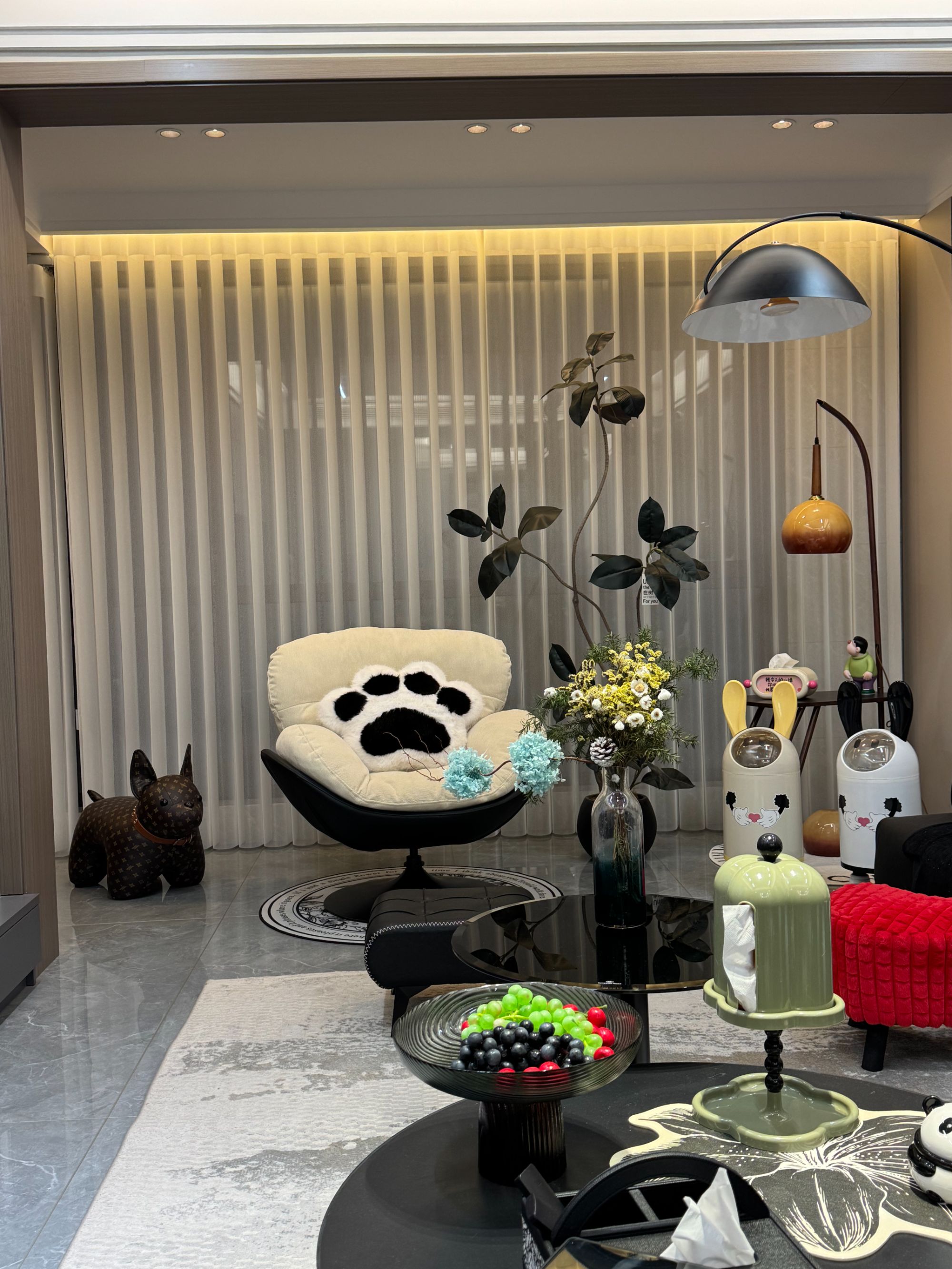 电动梦幻帘智能垂直帘竖百叶客厅卧室成品定制窗帘上门安装