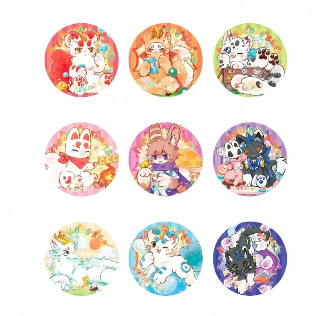 有兽焉有兽焉彩云山系列吧唧吧唧特别版拍立得亚克力挂件默认代拆