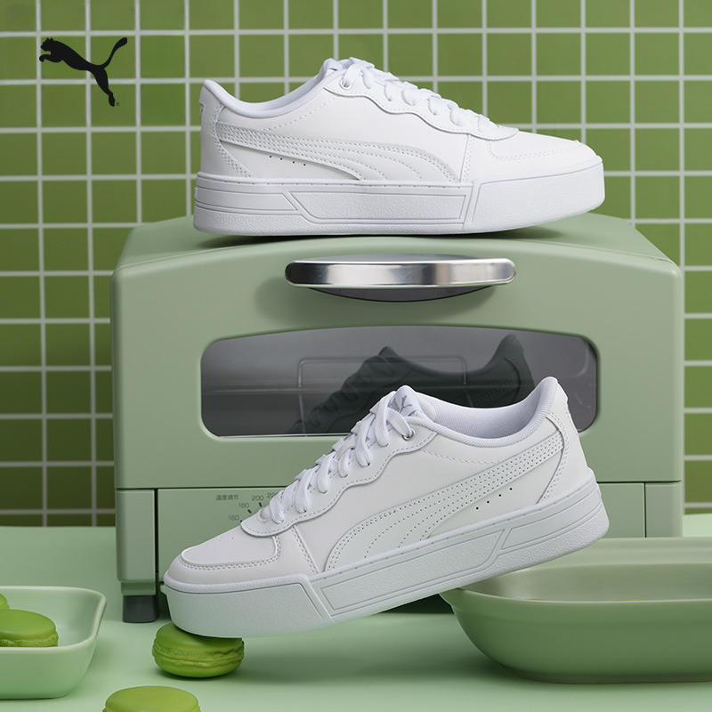 【厚底鞋】PUMA彪马官方女低帮潮流小白鞋百搭休闲板鞋 SKYE 374764