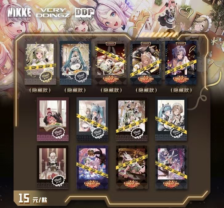 【国现】胜利女神Nikke 吧唧收藏卡拍立得