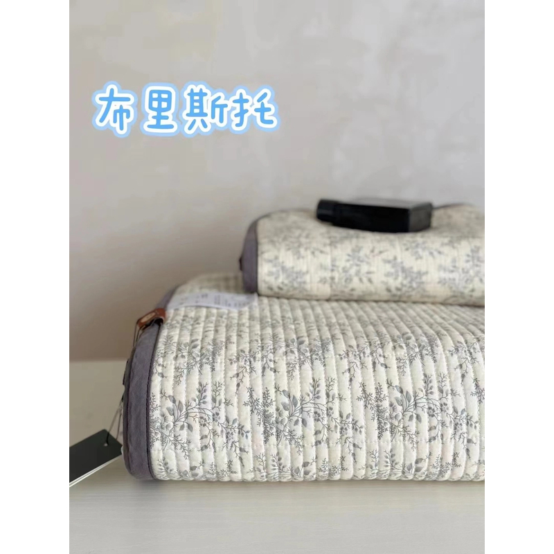 【梦境】上新双面全棉床盖套件印花亲肤透气夹棉绗缝加厚