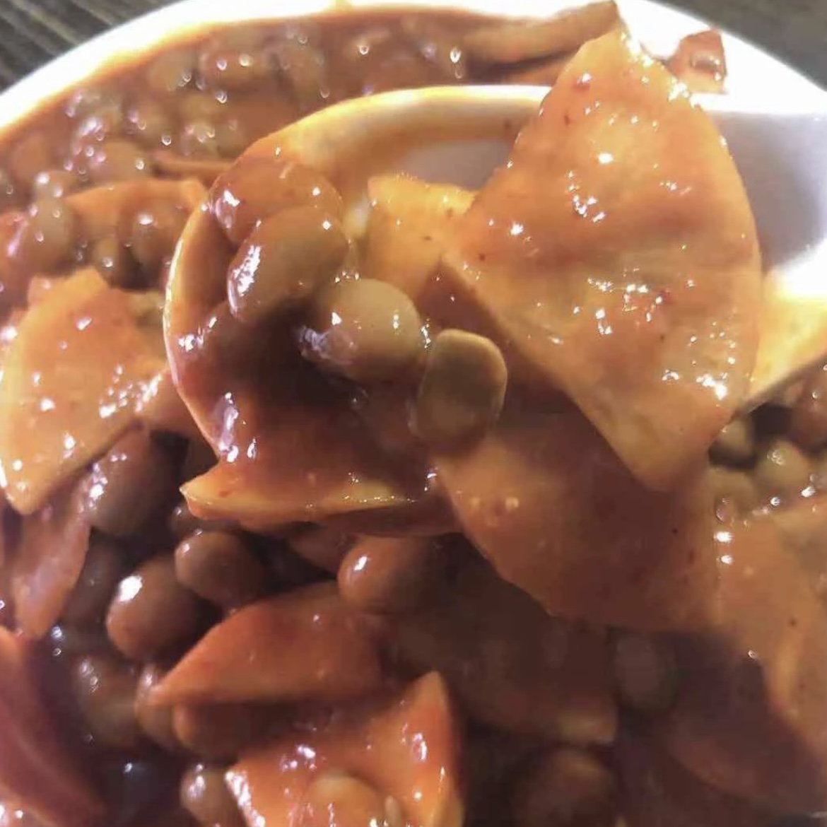 苏北特色萝卜酱豆酱香浓郁拌面的下饭菜