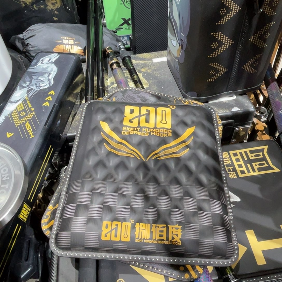 茅草800度坐垫小黑色