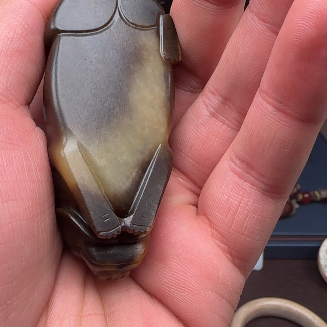 和田玉手链未镶嵌禪*