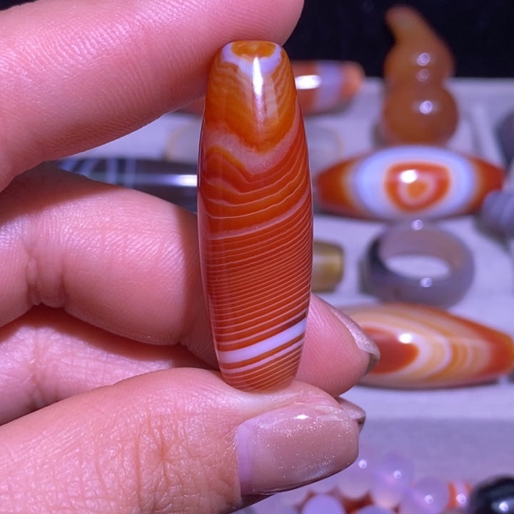 玛瑙/玉髓未镶嵌颈饰