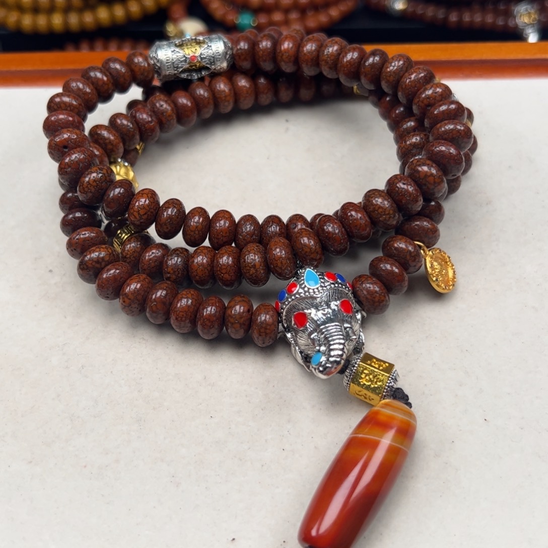 @***)吊坠星月菩提星月