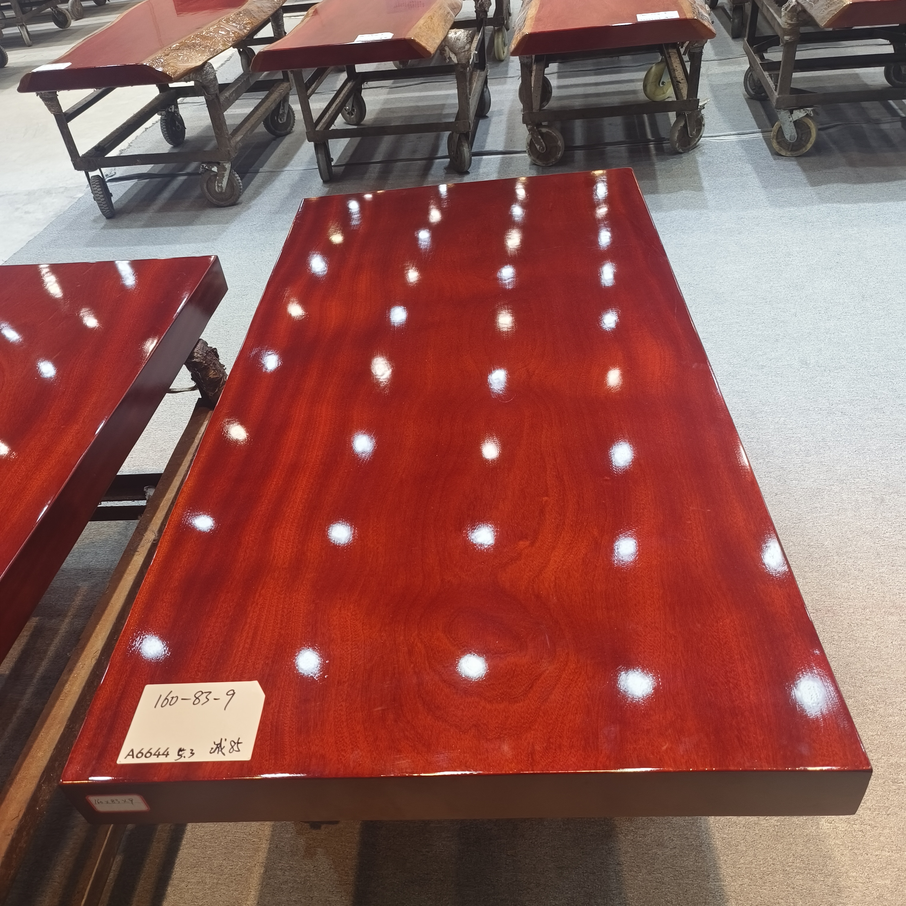 非洲进口原木大板茶桌 无包邮