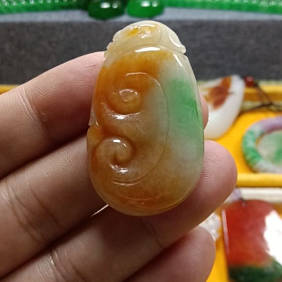 未镶嵌挂件翡翠翡翠