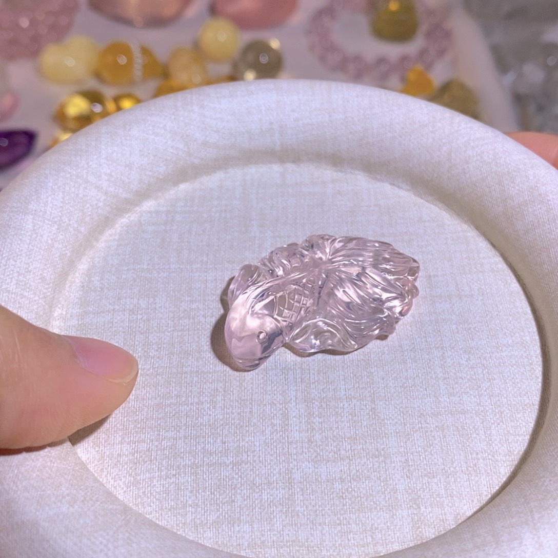 珠宝半成品水晶未镶嵌水晶