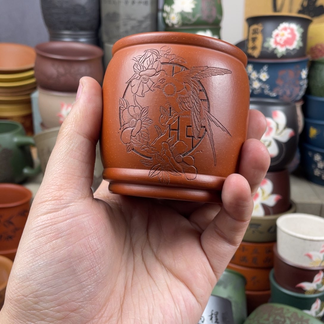 紫砂茶杯紫砂茶杯