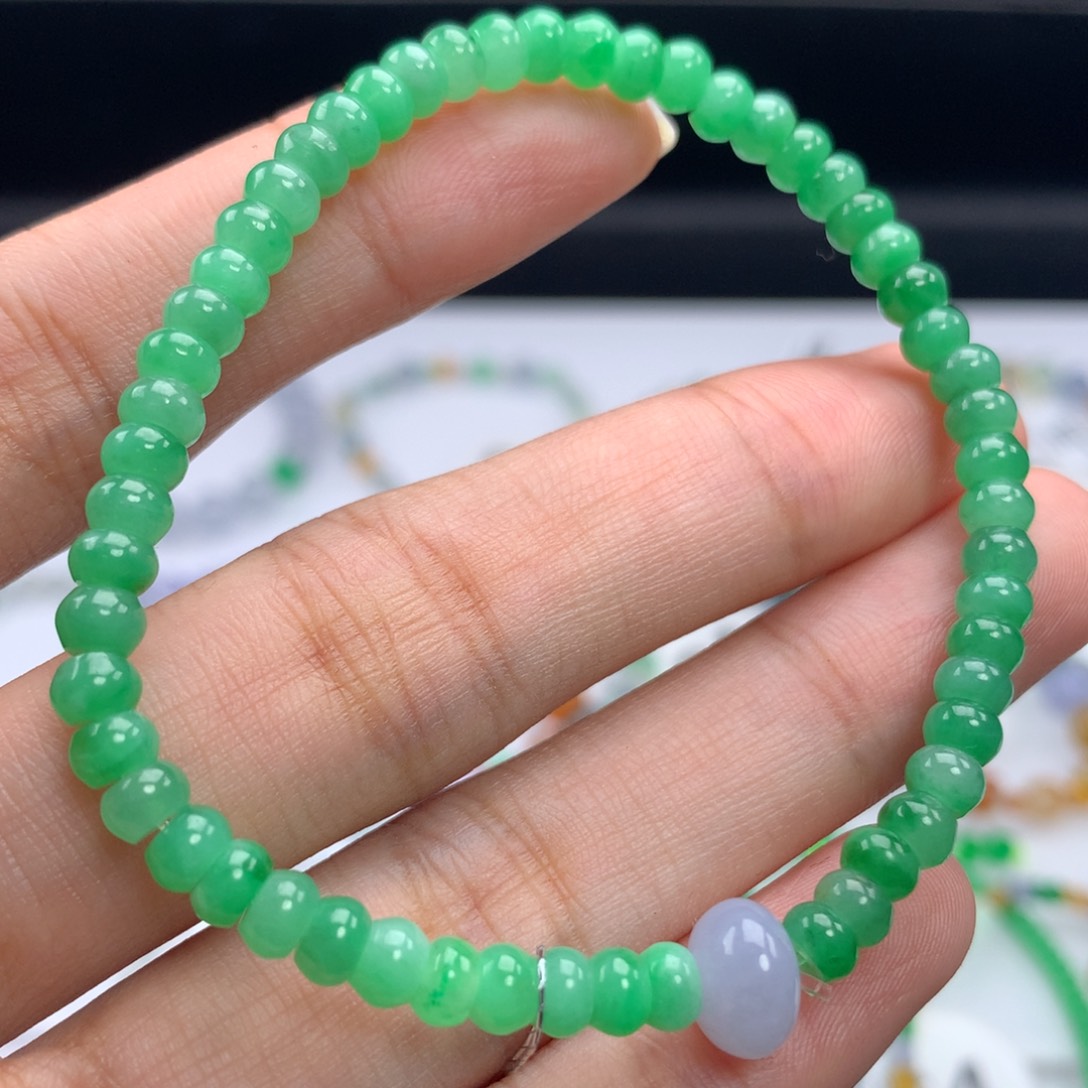 翡翠手链未镶嵌‼️新品‼️