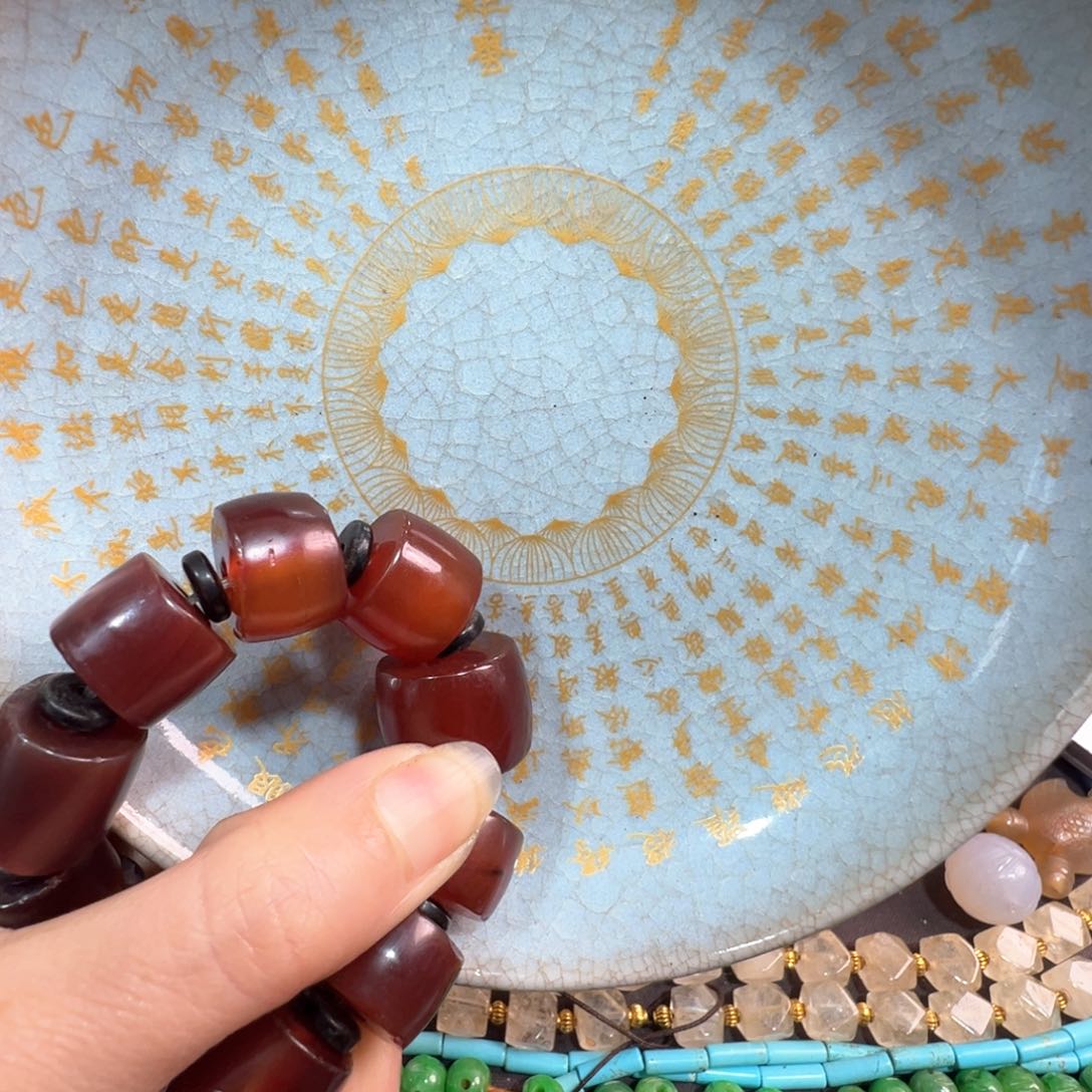 瓷片许*园做工精致大方精致大气