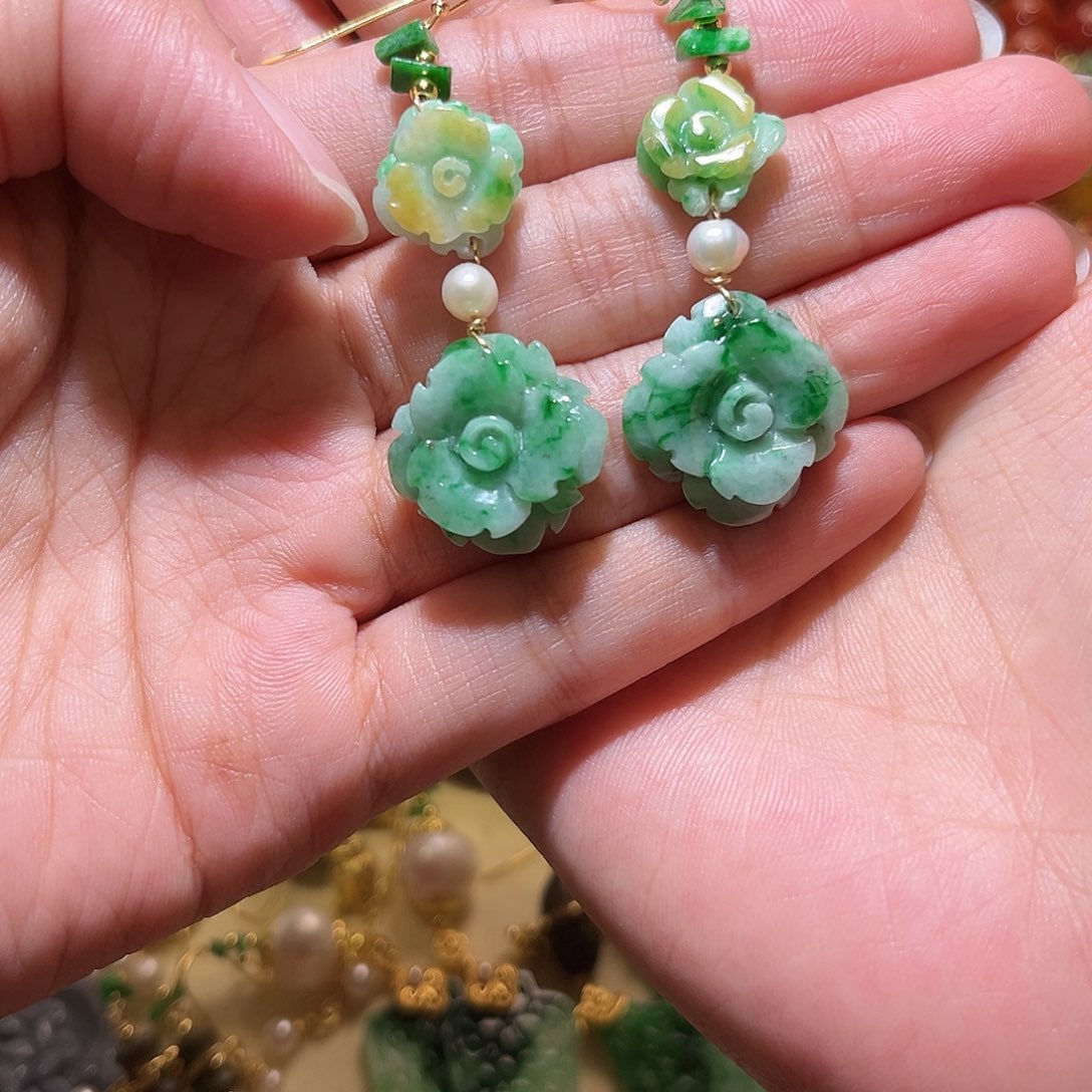 翡翠未镶嵌挂件翡翠