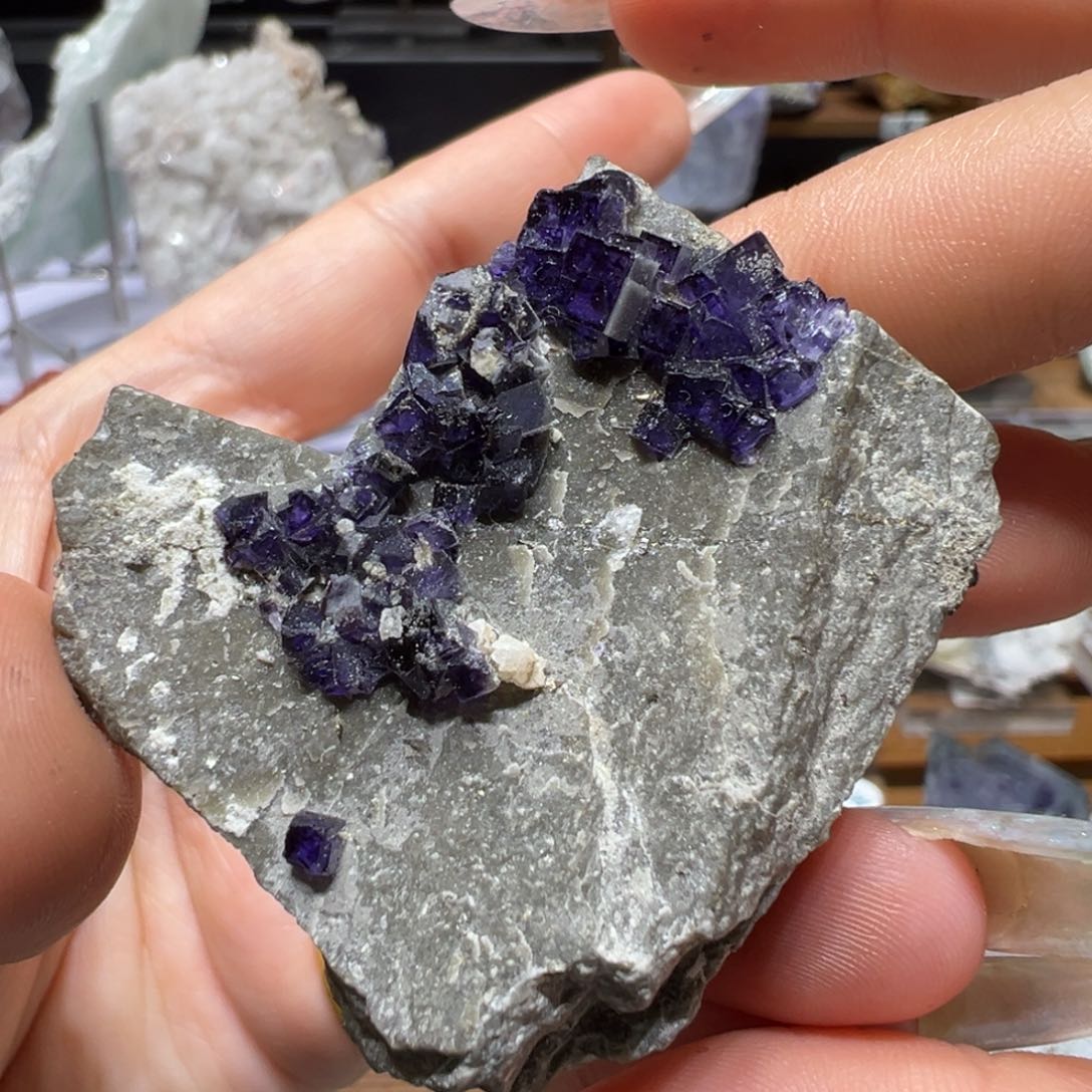 石材3️⃣1️⃣瑶岗仙多晶堆叠萤石