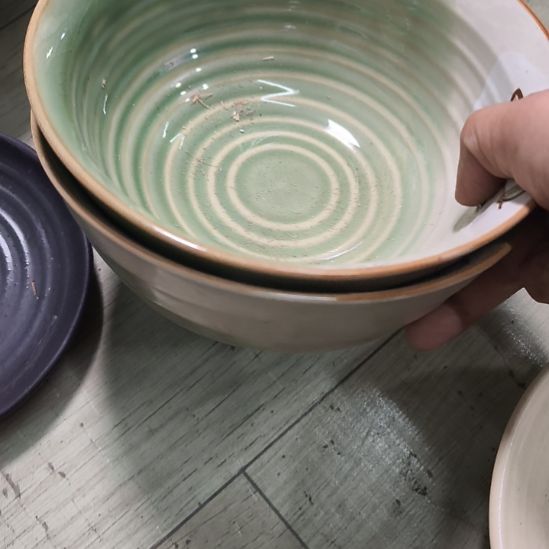 ****草瓷片磁州窑五厂盘碗壶杯