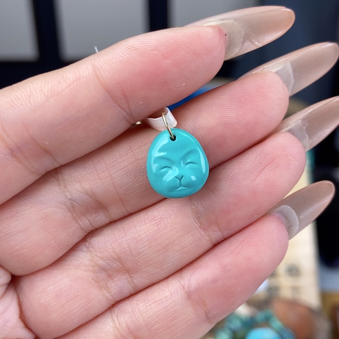 未镶嵌绿松石珠宝奇石