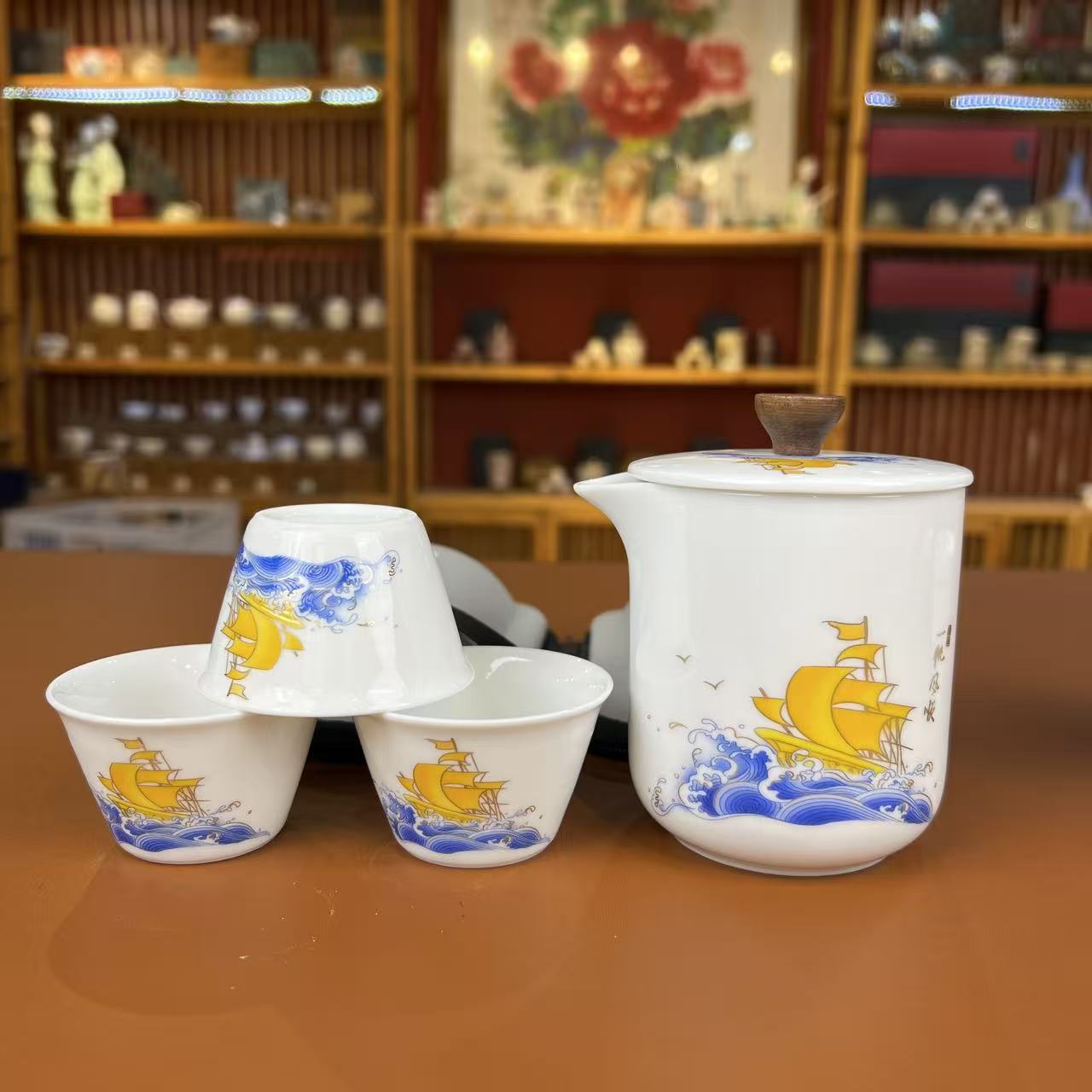   D1018一帆风顺旅行餐具套装
