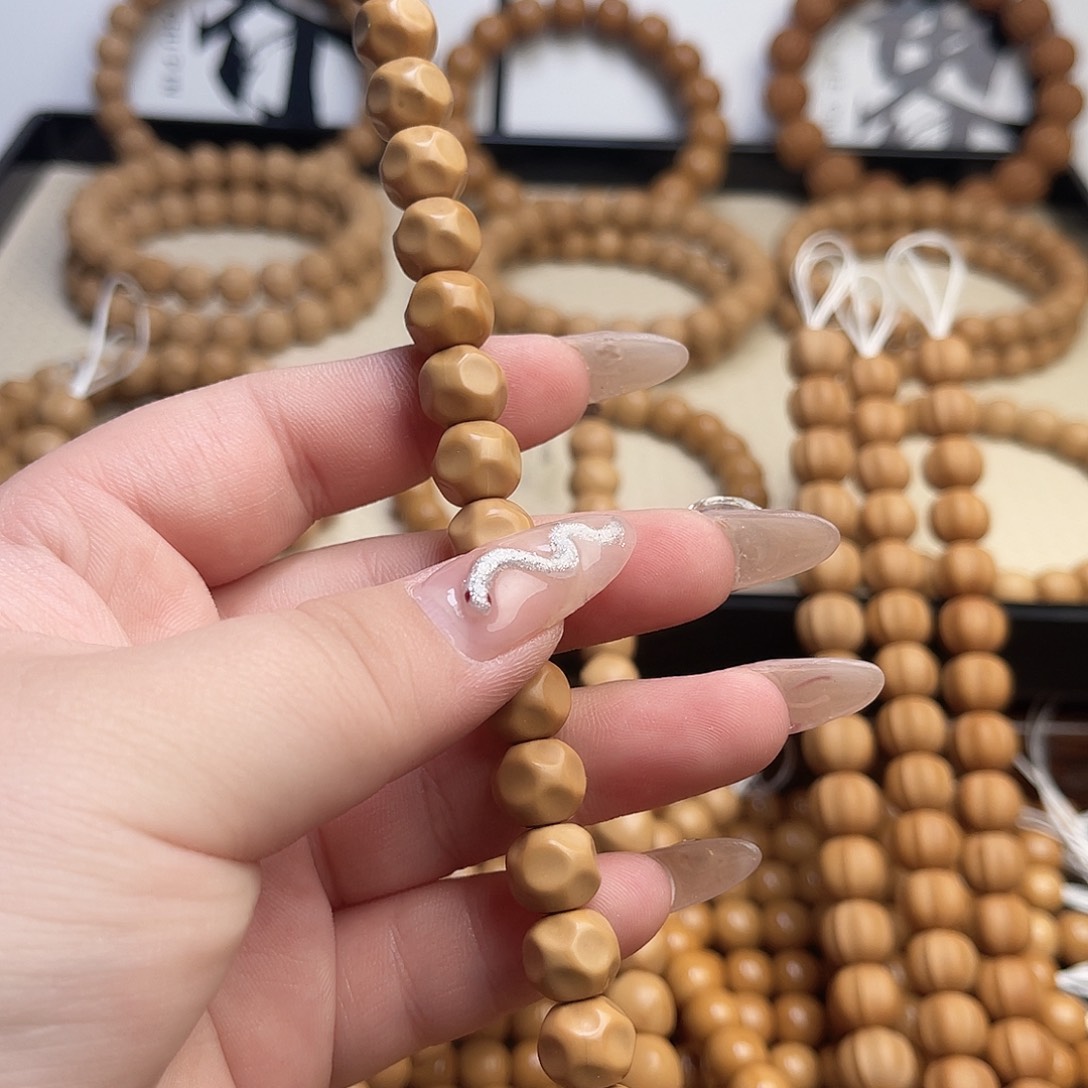 境界猴头手串奶酪油点款微瑕9.4