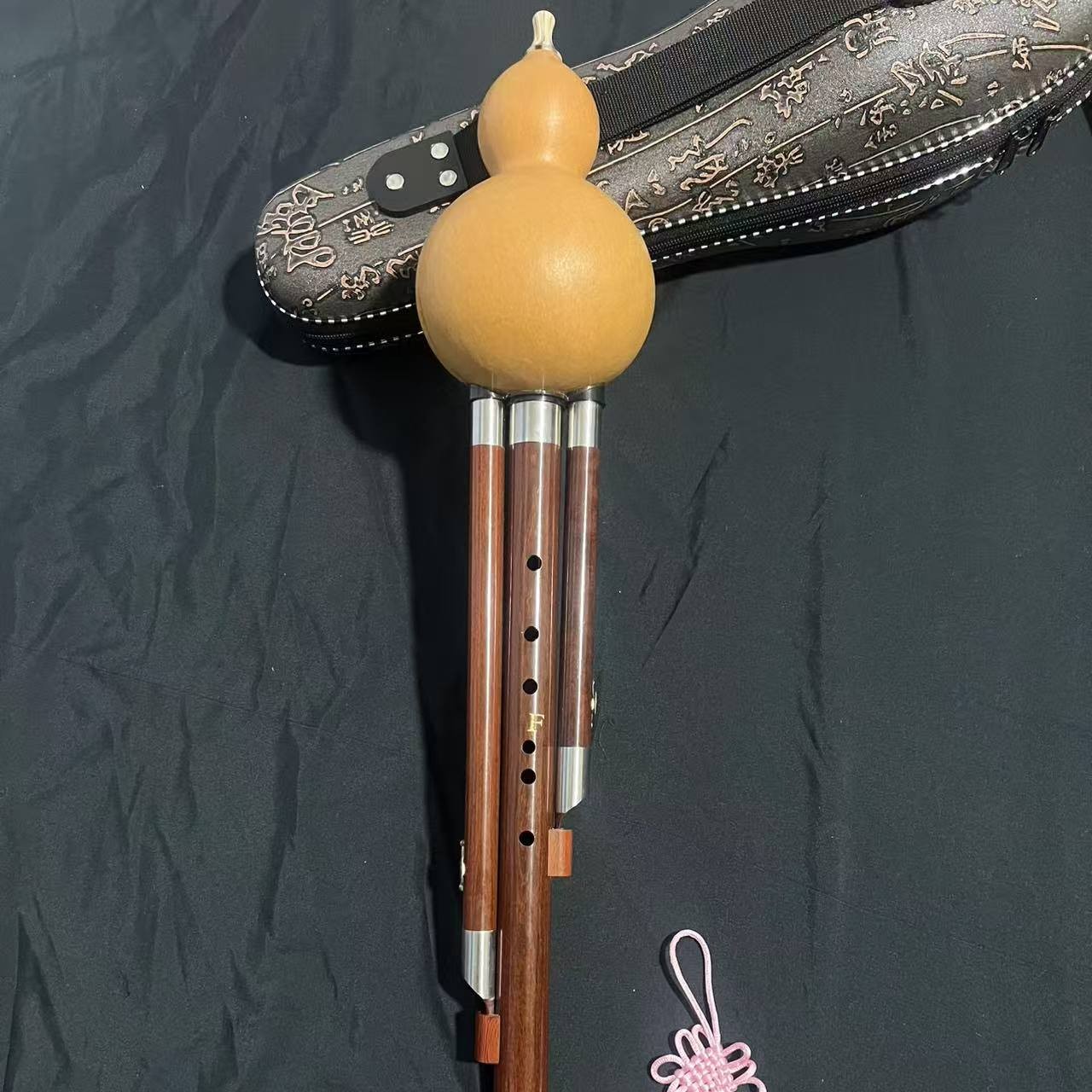 红檀木天然葫芦成年儿童专用F调演奏专用型