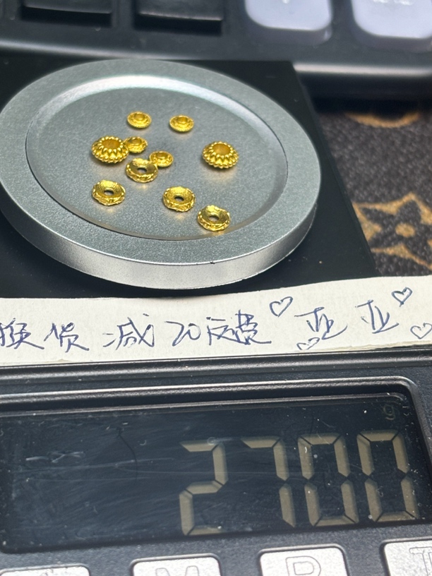 足金999黄金配饰
