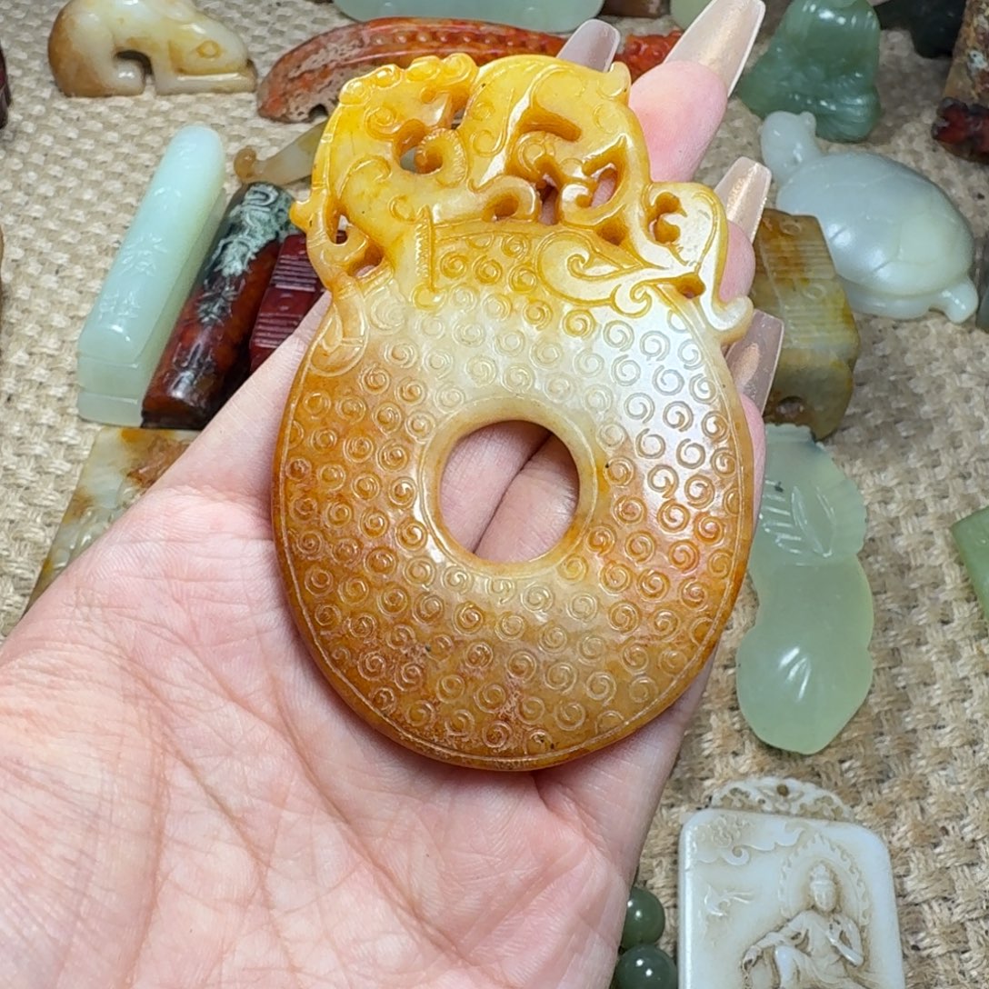 吊坠白玉菩提挂件