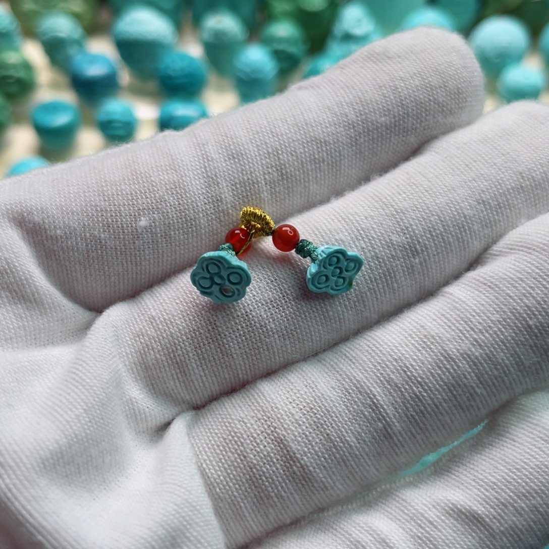 南红玛瑙颈饰未镶嵌