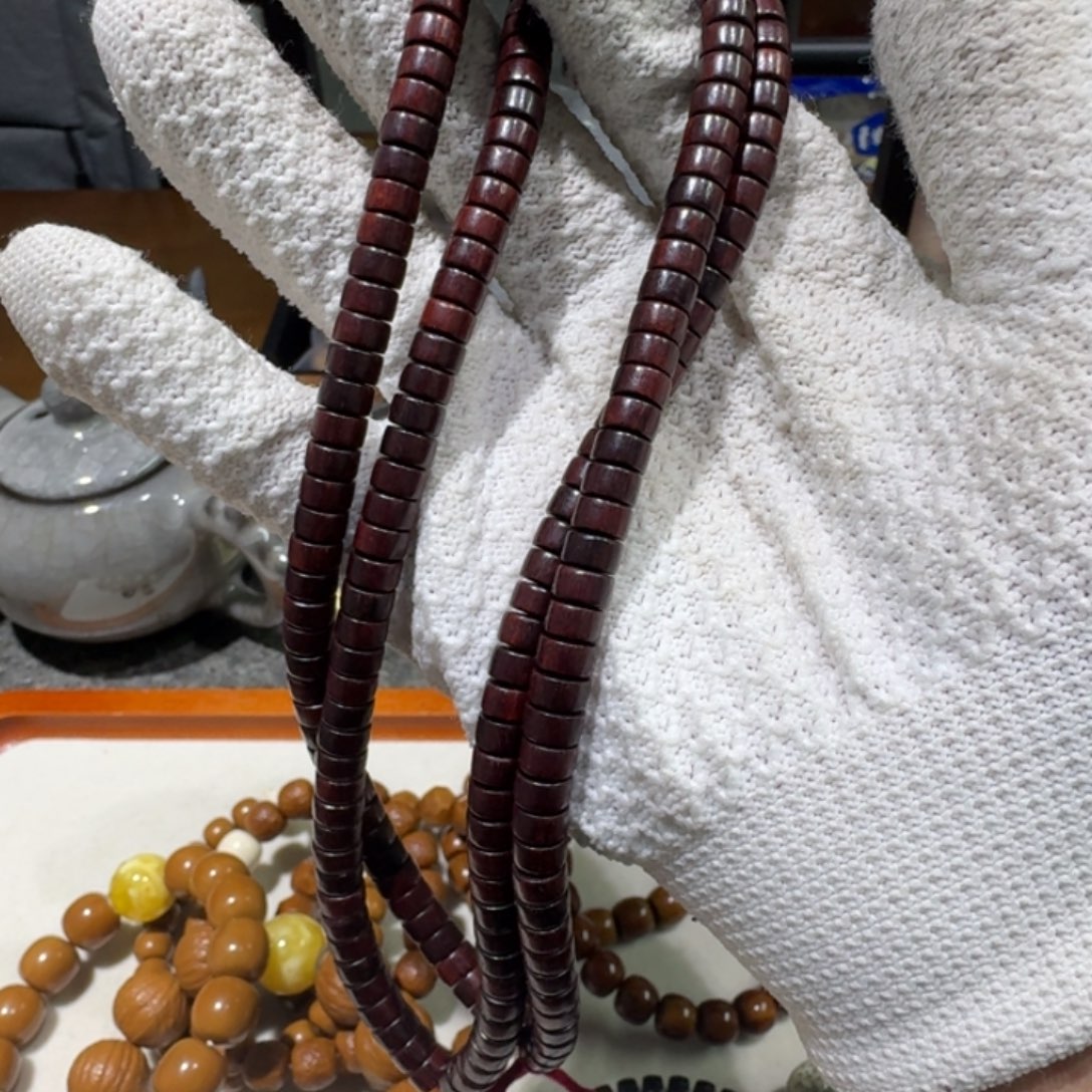 猴头核桃手串手持