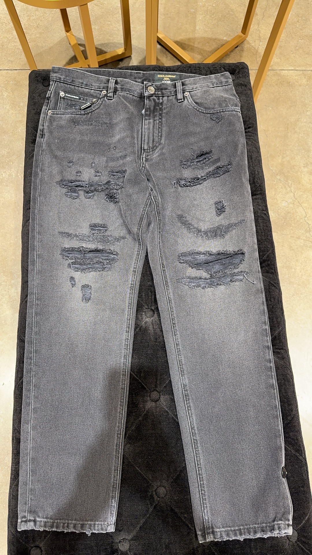 奥莱【珊珊意大利】D......G 男士休闲牛仔裤