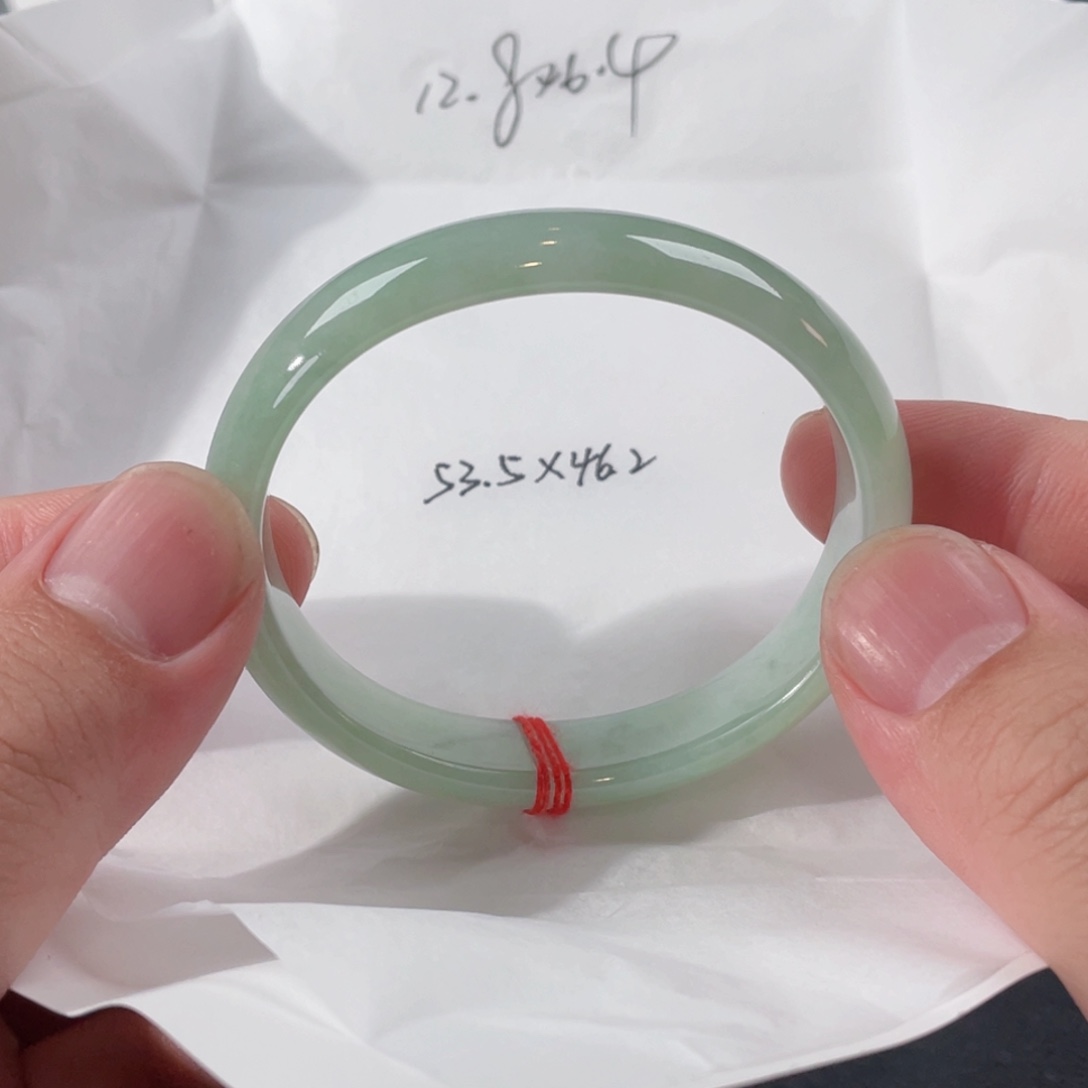 翡翠手镯未镶嵌53.5贵妃