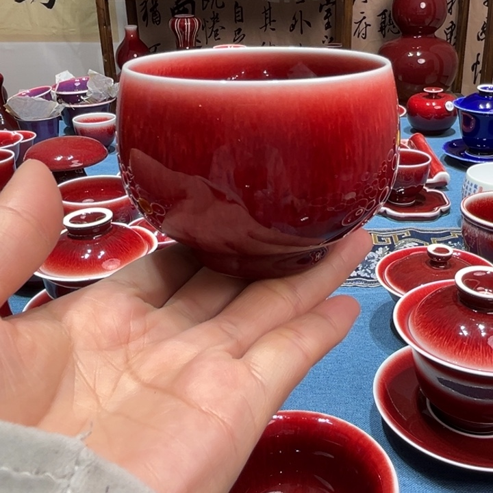 景德镇陶瓷大罗汉杯