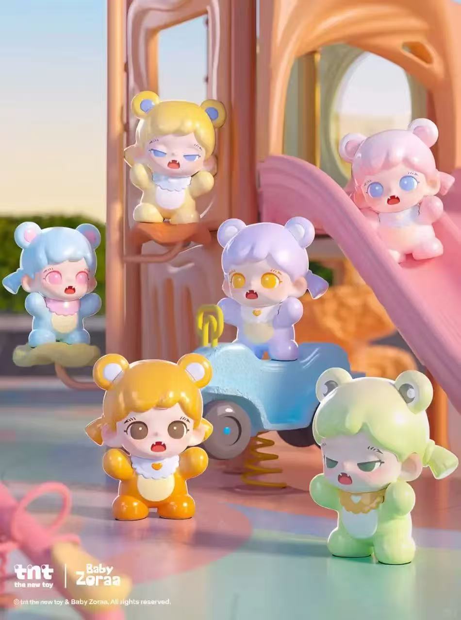 【TOYLIVE拆盒】TNTZoraa妹妹小小幼稚园萌粒可爱精美盲盒