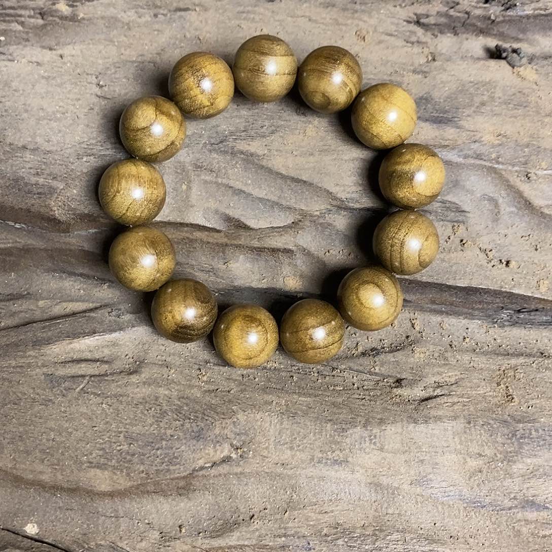 楠木（金丝楠）手串/手链1.5乌木金丝楠手串26