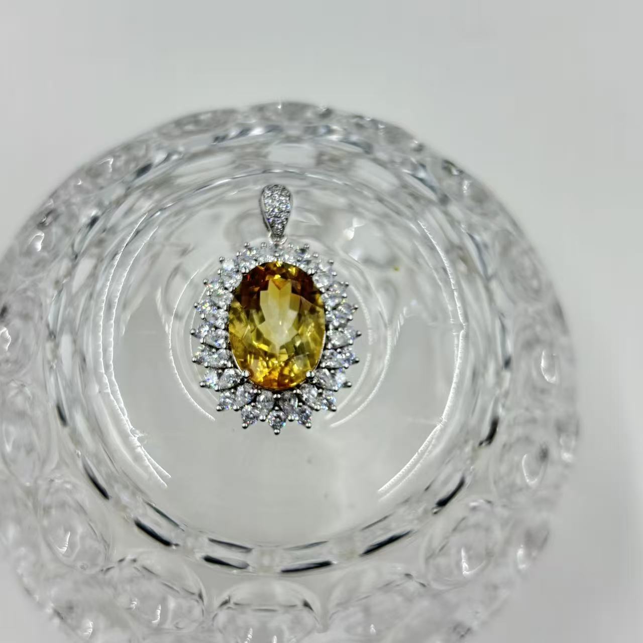 【财源灵晶】高奢臻品天然水晶吊坠TRSJ004（多样性发货）