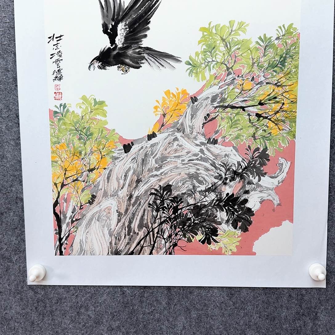 国画夏日必备一条围巾