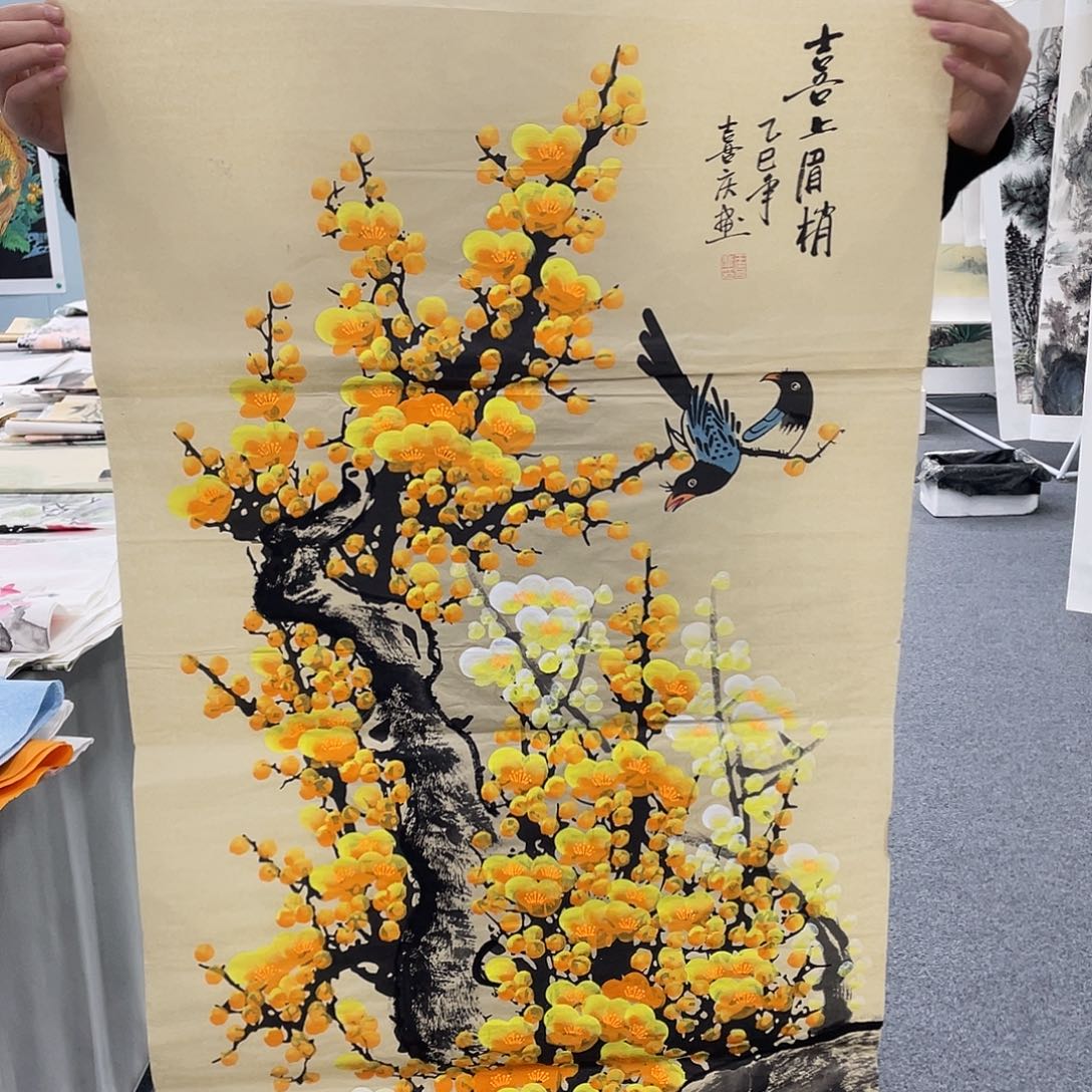 国画打卡日期为准，打卡