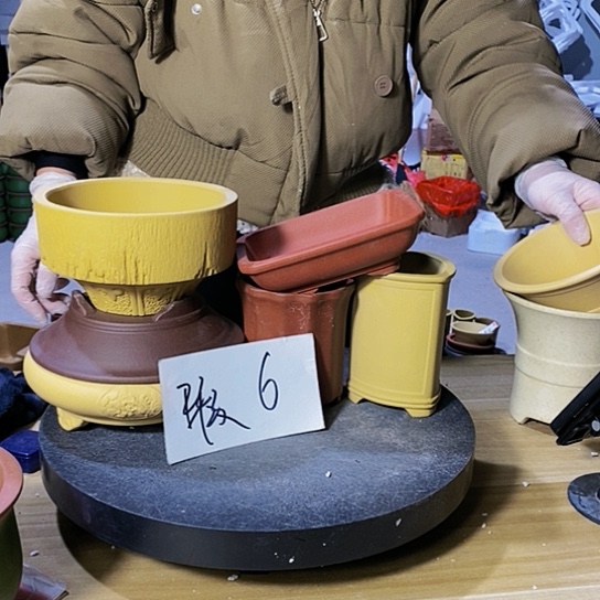 紫砂花盆紫砂花盆