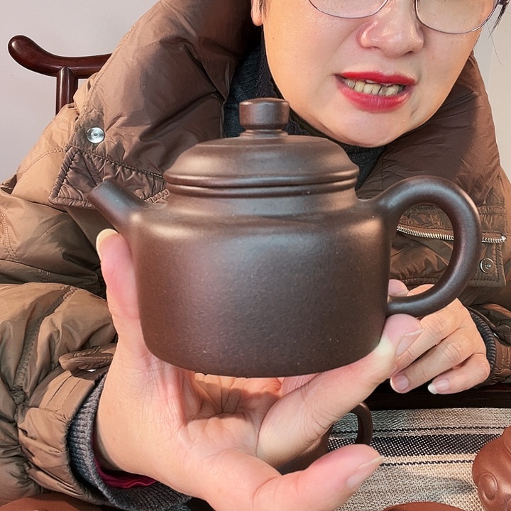 紫泥茶壶作品欣赏