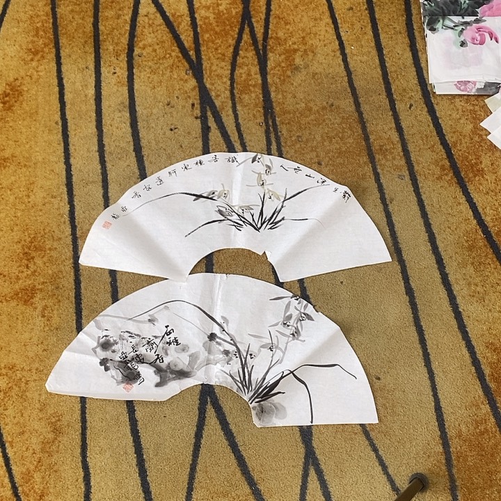 网***逢国画米亚龙手绘画芯