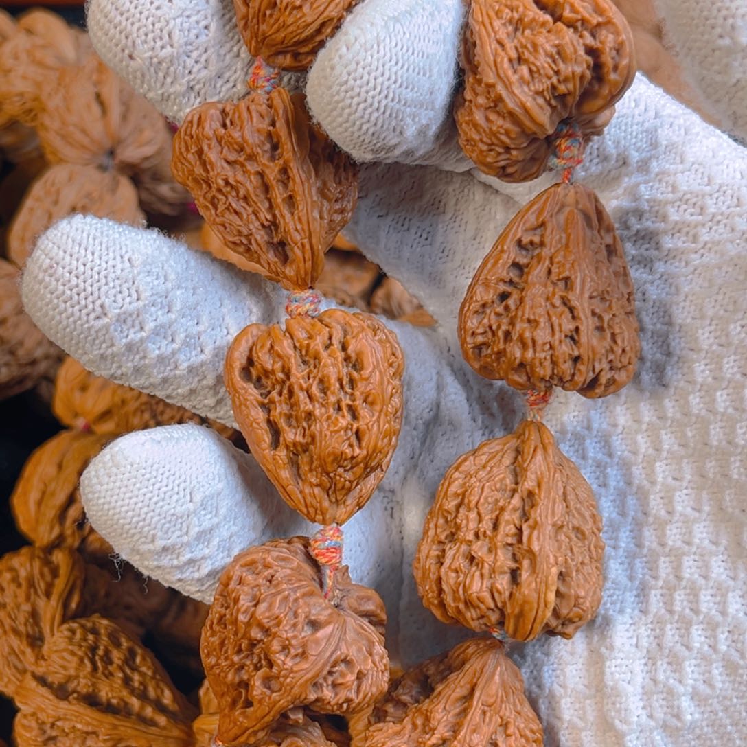 桃核手串大**利南疆核桃