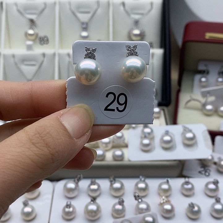 吊坠925银特价四叶草耳钉