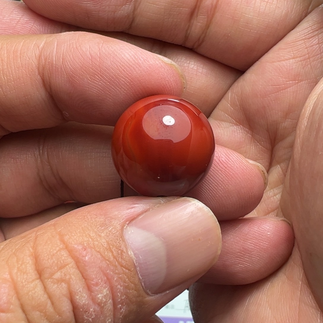 南红玛瑙颈饰未镶嵌18.8mm
