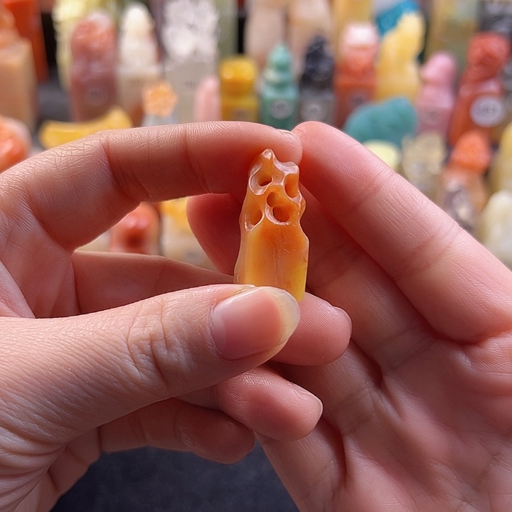 老挝石印石有***福手工定制1.2厘米