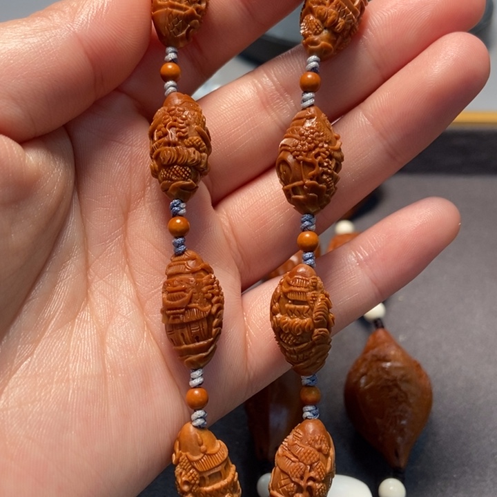 橄榄核手串/手链小籽园林手持