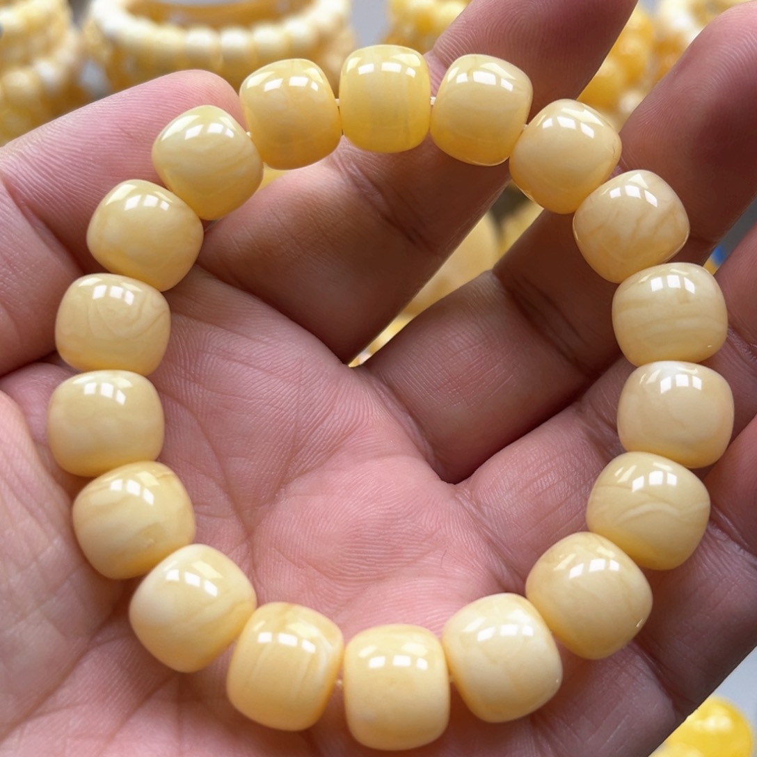 琥珀手链未镶嵌手串