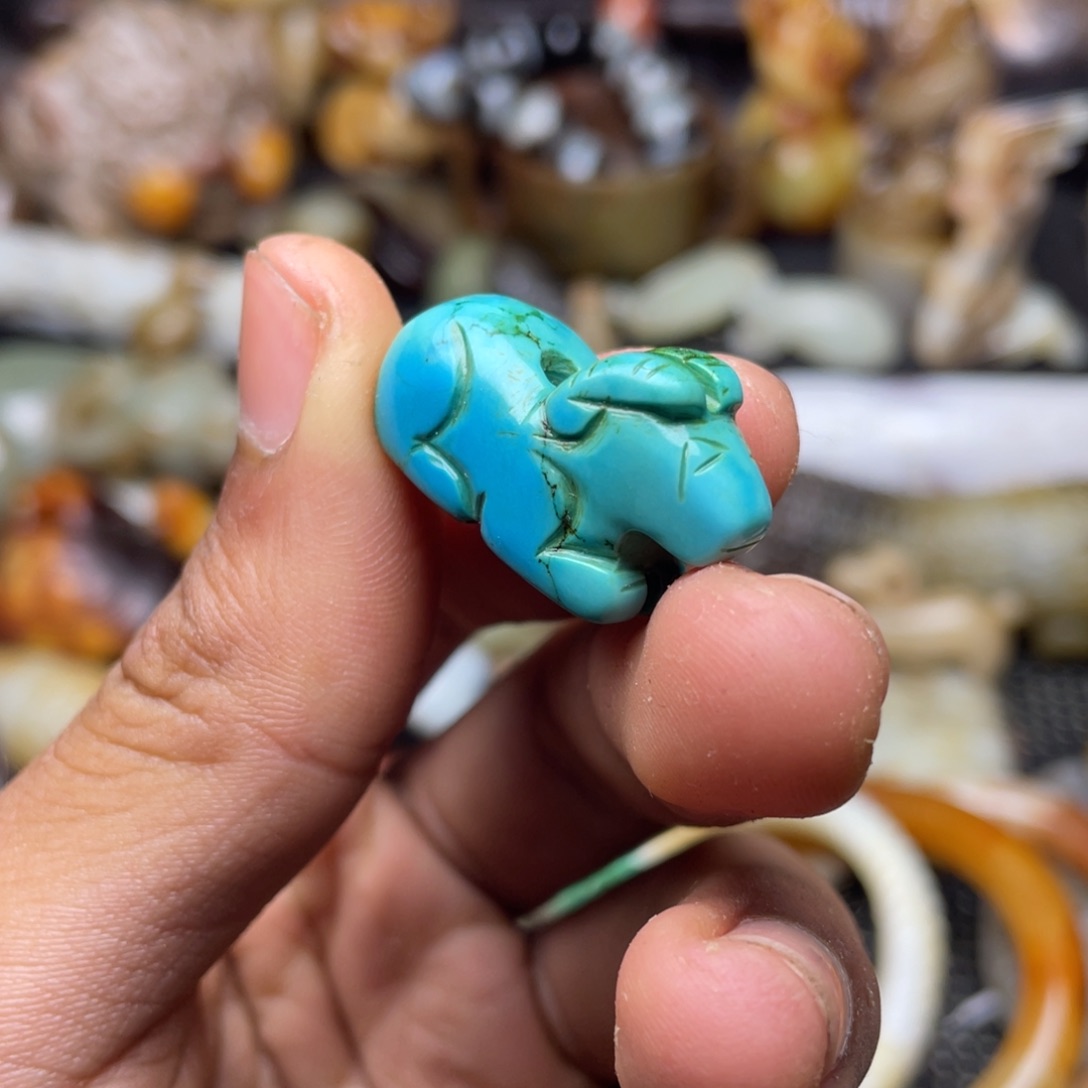 和田玉（糖玉）未镶嵌挂件