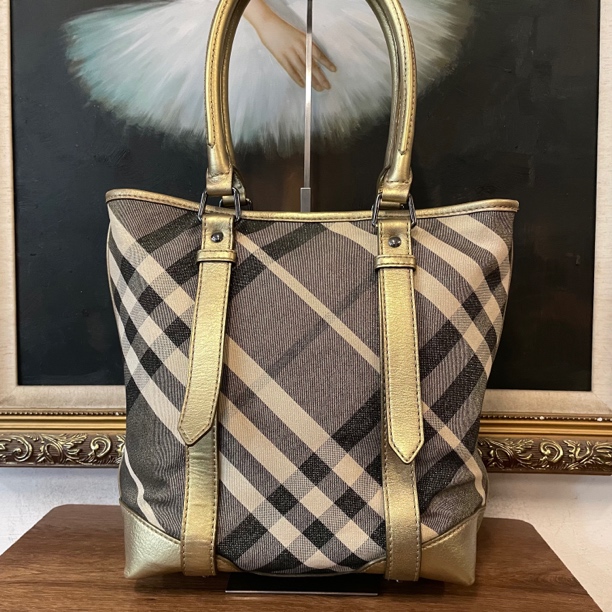 95新 BURBERRY/博柏利 巴宝莉单肩包/003728/尺寸28*30