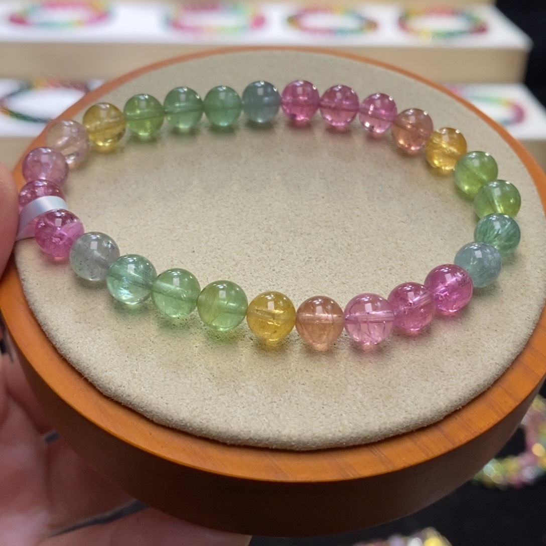 【闪购商品】碧玺手串未镶嵌两天看货期